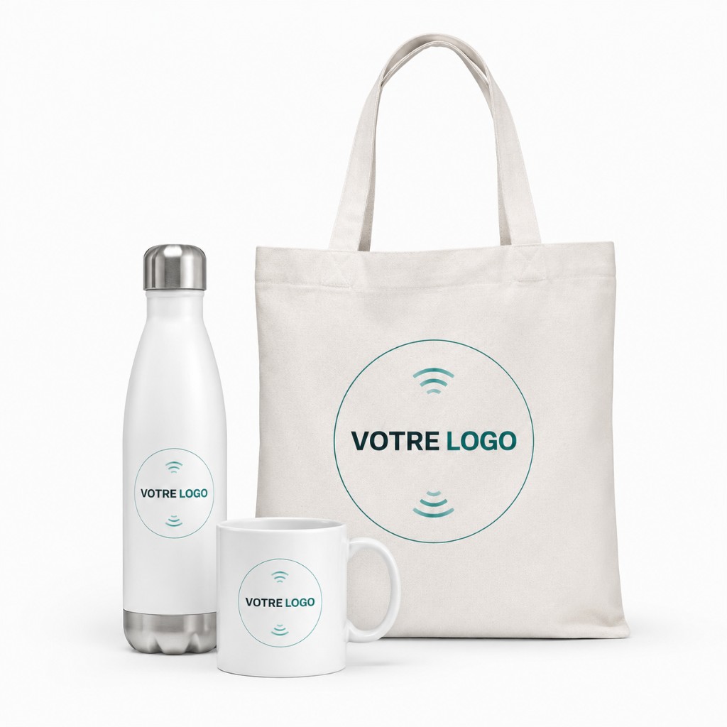 Mugs, gourdes & sacs